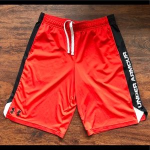 Under Armour Youth Boys Loose Elastic Shorts Sz XL